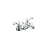 Banbury Bathroom Lavatory Faucet Chrome 2 Handle Low Arc WS84912