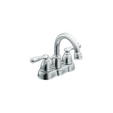 Banbury Bathroom Lavatory Faucet Chrome 2 Handle High Arc WS84913