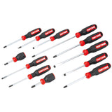 12-Piece Magnetic Assorted Drive Screwdriver Set CMHT65301