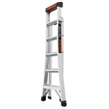 King Kombo 2 Pro M6 6-ft Aluminum Type 1a- 300-lb Load Capacity Step Ladder 14906-002