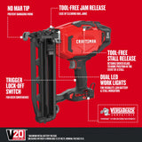 V20 2.5-in 16-Gauge Cordless Finish Nailer (Bare Tool Only) CMCN616B