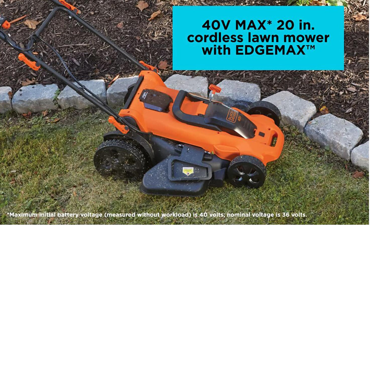 40-volt Max 20-in Cordless Push Lawn Mower 2 Ah (2-Batteries and Charger Included) CM2043C