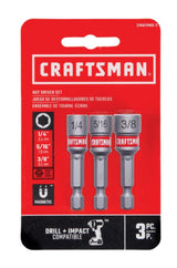 1/4-in x 1-15/16-in Nutsetter Impact Driver Bit (3-Piece) CMAFMND-3