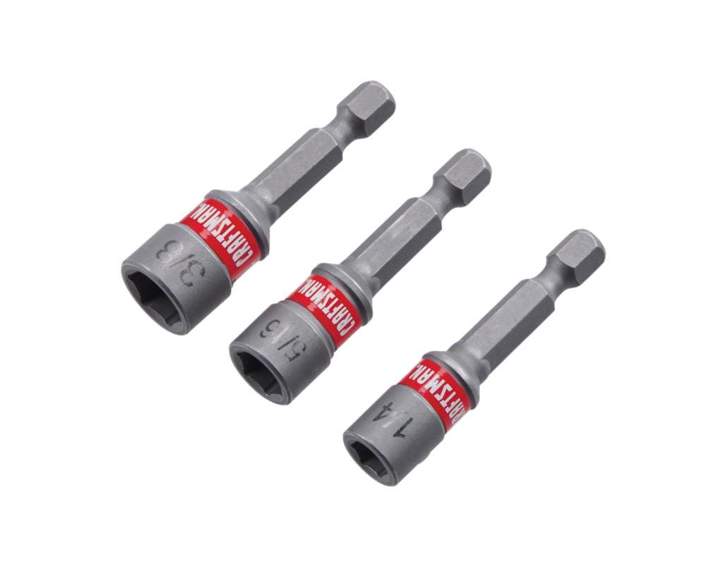 1/4-in x 1-15/16-in Nutsetter Impact Driver Bit (3-Piece) CMAFMND-3