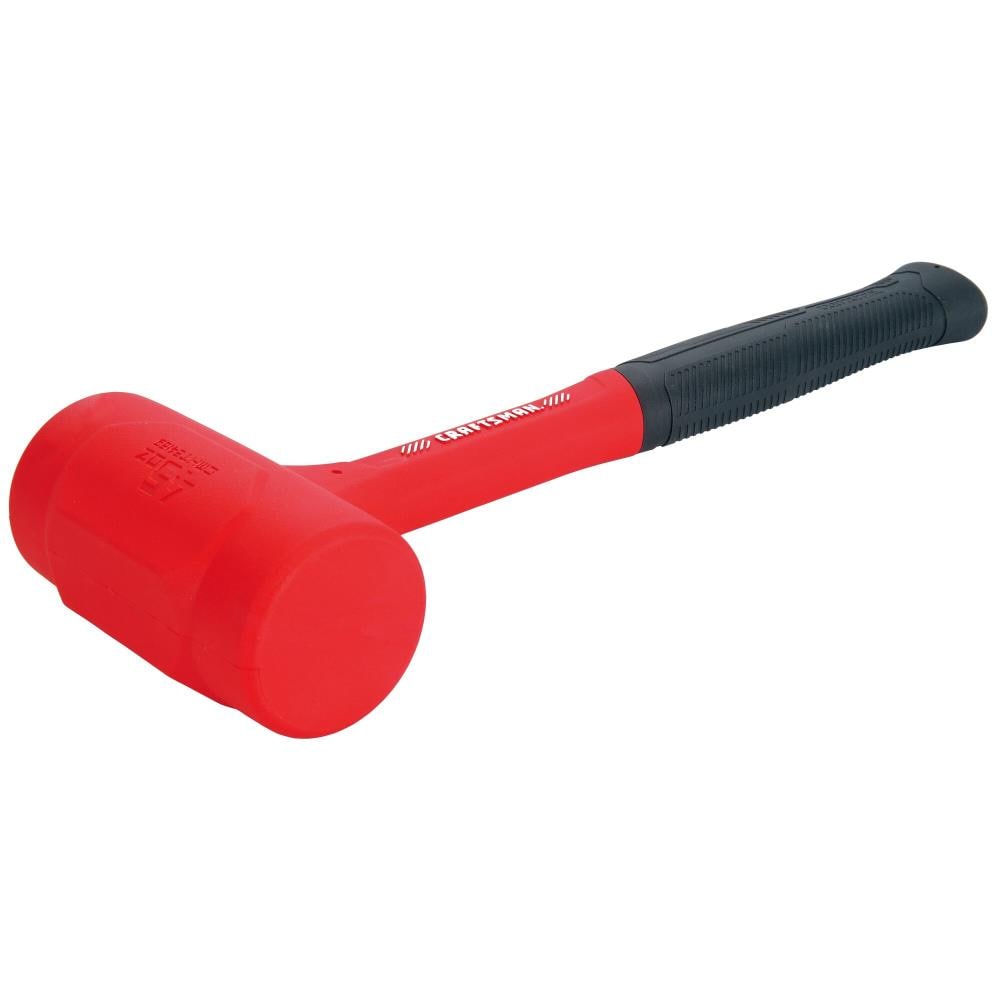 45-oz Smooth Face Polyurethane Head Rubber Soft-faced Dead Blow Hammer CMHT54169