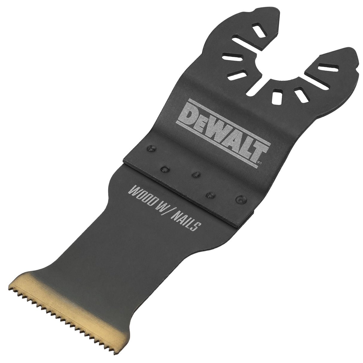 Titanium Nitride Coated Hss Oscillating Tool Blade DWA4256