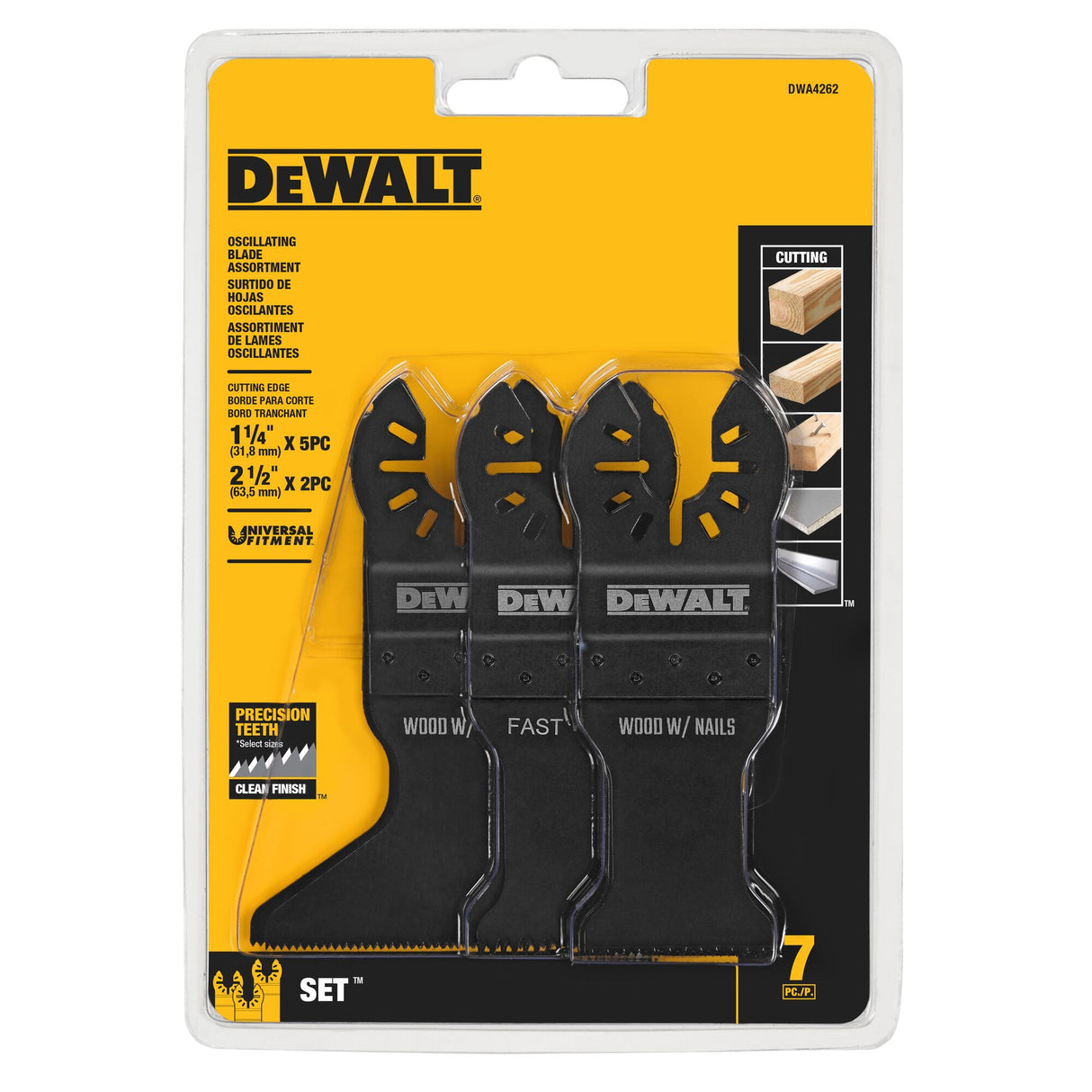 7-Piece Blade Set DWA4262