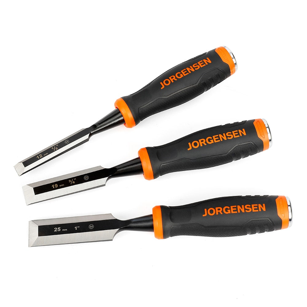 3-Pack Woodworking Chisels Set 70450