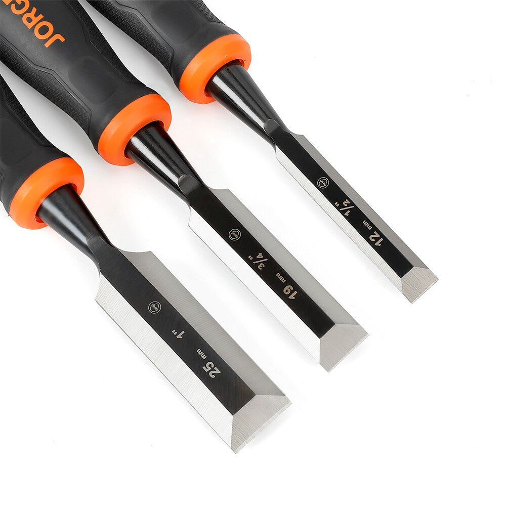 3-Pack Woodworking Chisels Set 70450