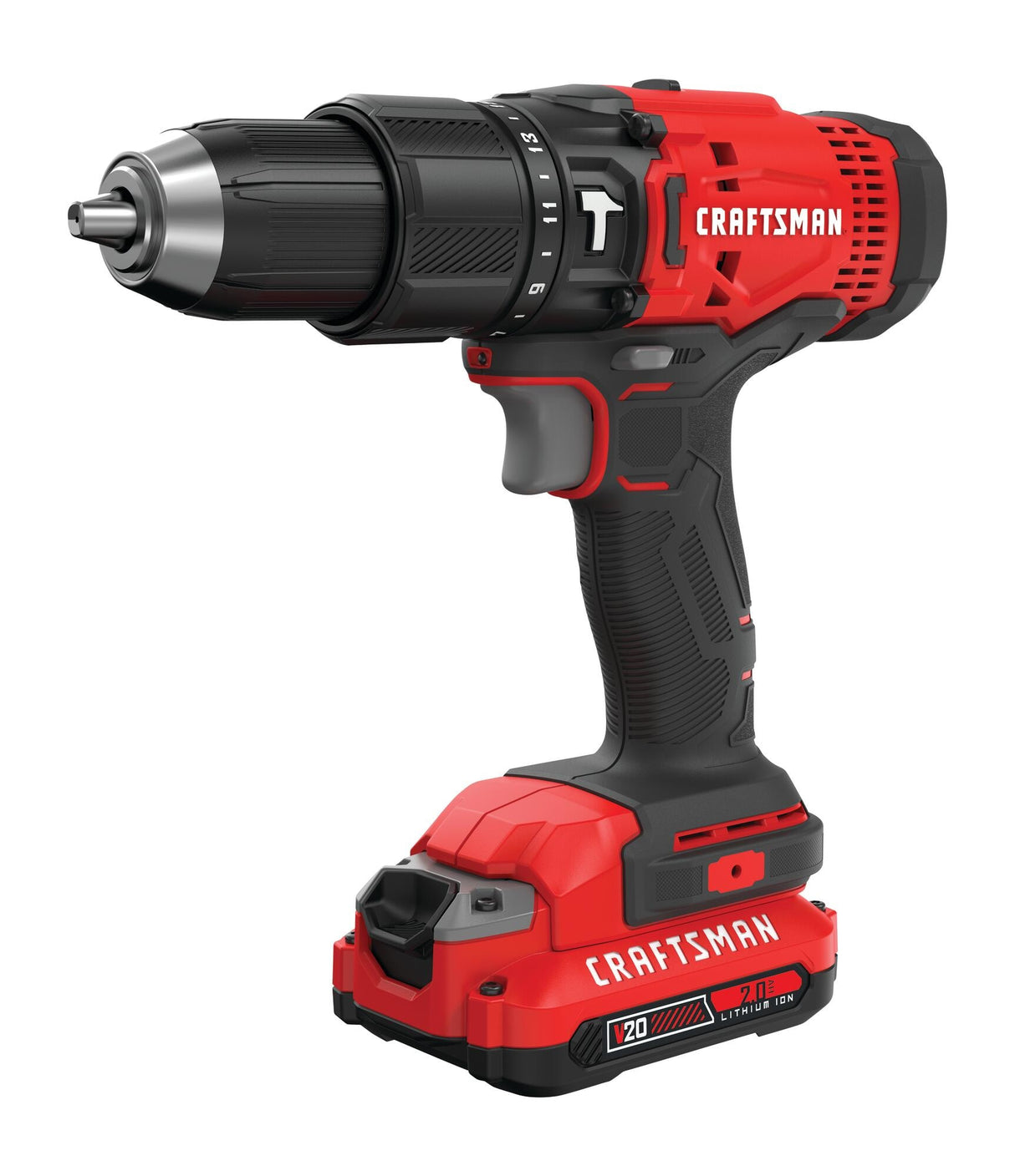 1/2-in 20-volt Max Variable Speed Cordless Hammer Drill (1-Battery Included) CMCD711D1