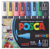 8-Pack 5m Multi Paint Pen/Marker PXPC5M8SET