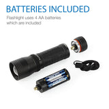 630-Lumen 4 Modes LED Spotlight Flashlight LP630V3