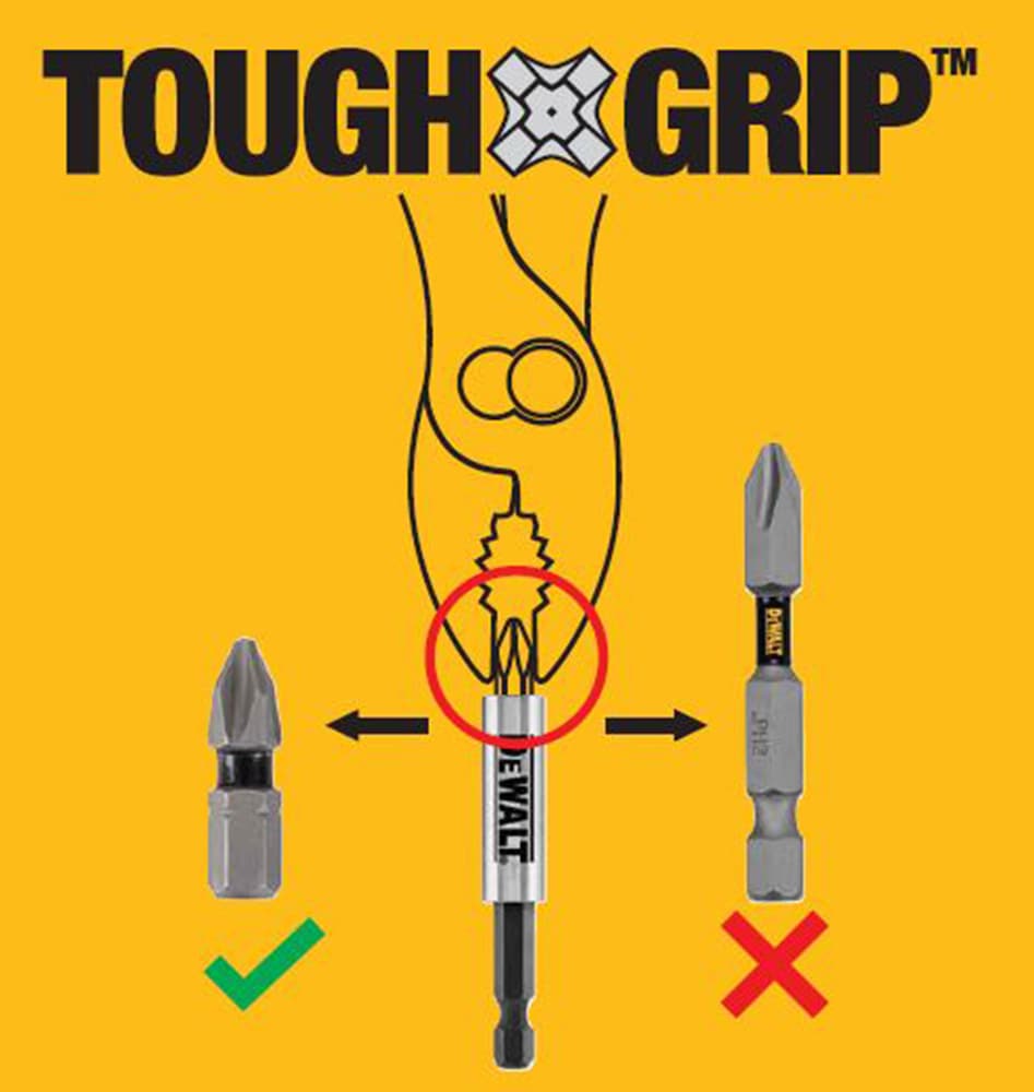 Tough Grip Screwdriver Bit Set (27-Piece) DW2504TG