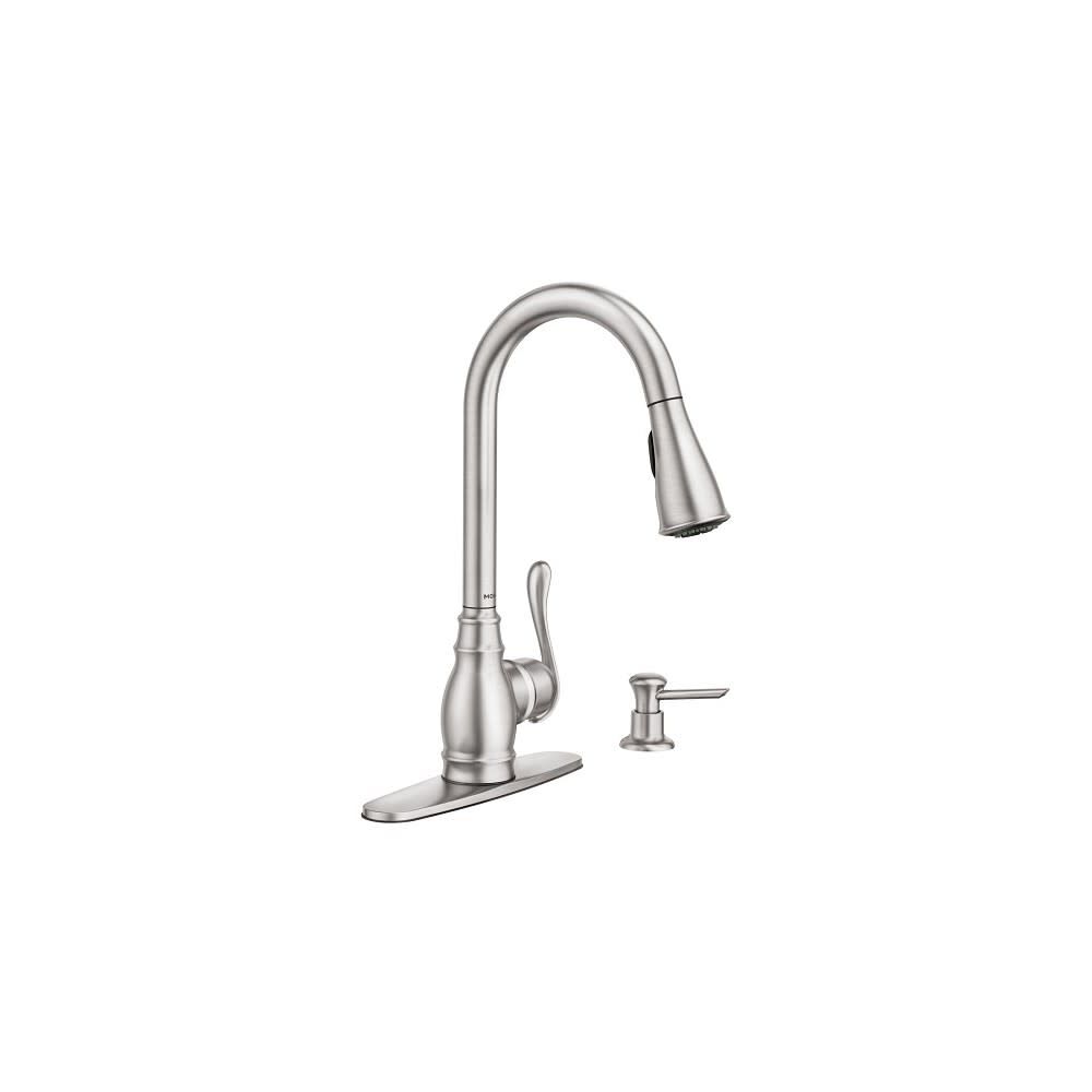 Anabelle Spot Resist Stainless High Arc Kitchen Faucet CA87003SRS