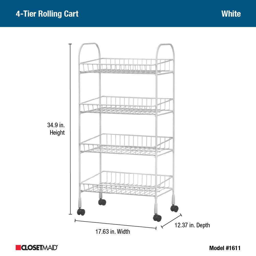 34.9-in Rack Utility Cart 1611