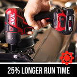 PWR CORE 12-volt Variable Brushless 3/8-in square Drive Cordless Impact Wrench (Battery Included) IW5744-10