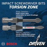 Driven 1/4-in x 3-1/2-in Torx Impact Driver Bit ITDT153501