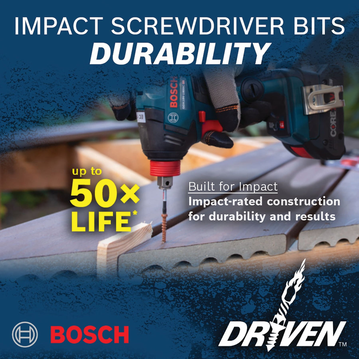 Driven 1/4-in x 2-in Phillips Impact Driver Bit ITDSA12