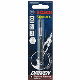 Driven 1/4-in x 3-1/2-in Square/Robertson Impact Driver Bit ITDSQ23501