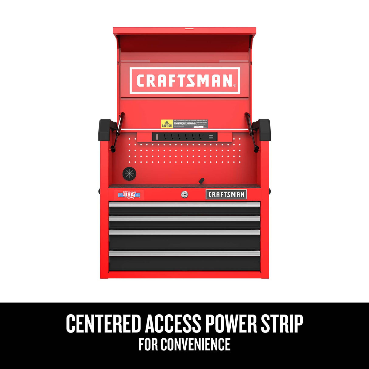 2000 Series 26-in W x 24.7-in H 4-Drawer Steel Tool Chest (Red) CMST98267RB