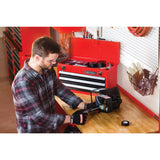 Portable 20.5-in W x 12-in H x 8.5-in D 3-Drawer Red Steel Tool Box CMST98245RB