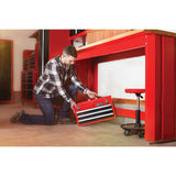 Portable 20.5-in W x 12-in H x 8.5-in D 3-Drawer Red Steel Tool Box CMST98245RB