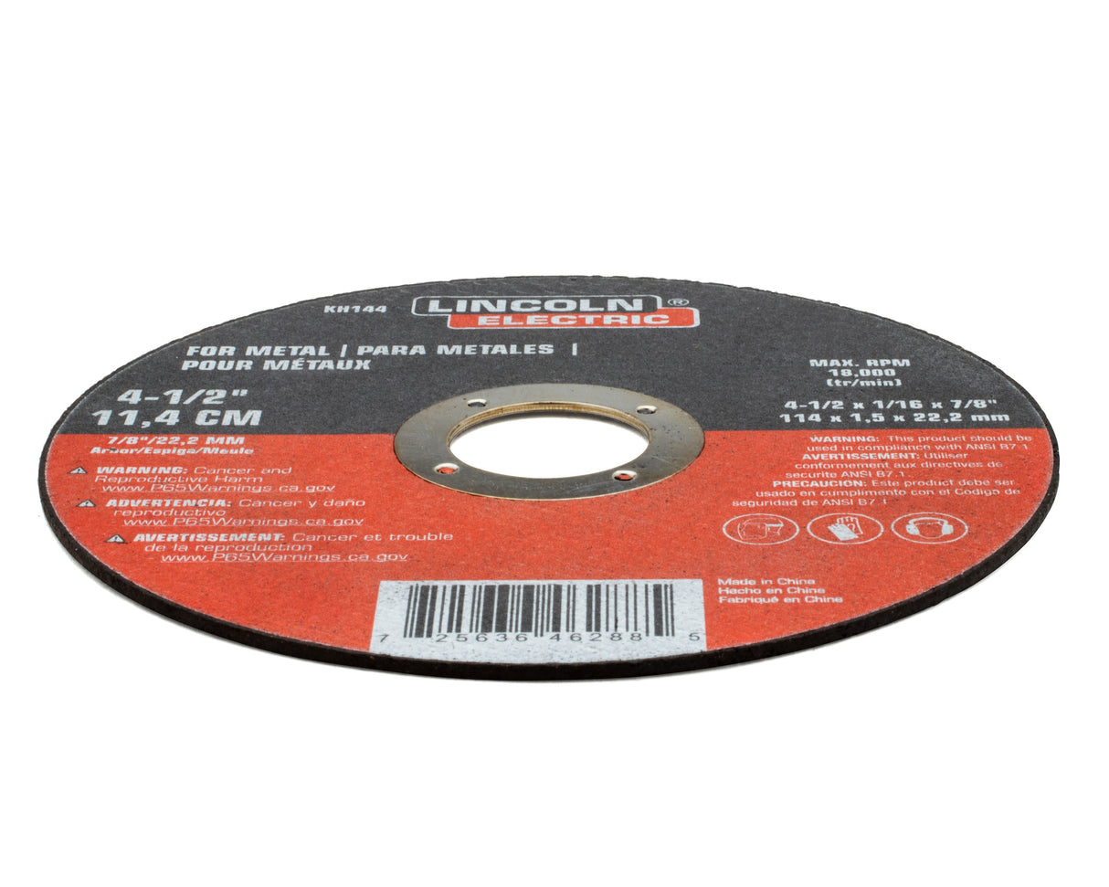 Cut-off wheels 4.5-in Aluminum Oxide Cut-off Wheel KH144