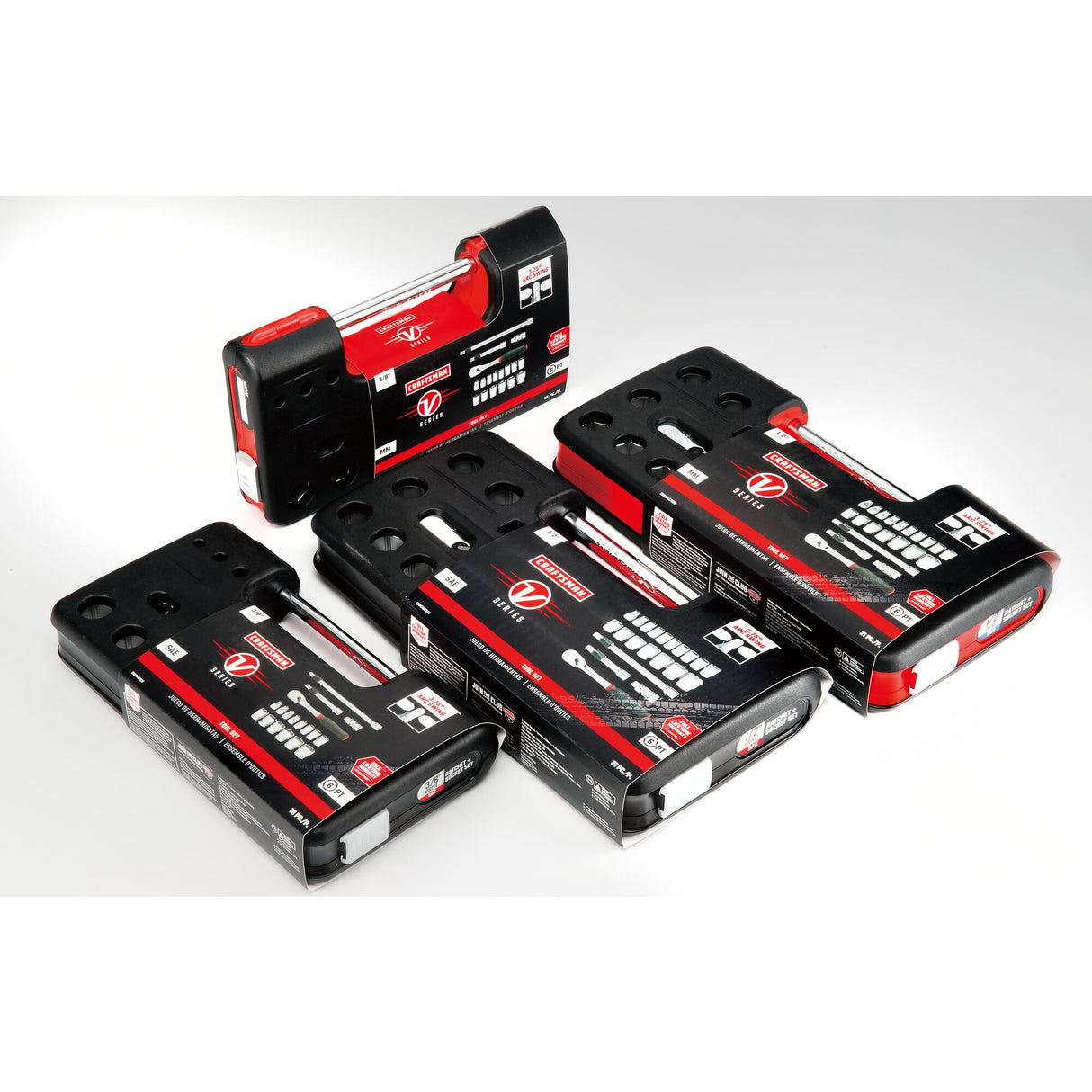 V-Series 1/4-in Drive Metric Shallow Socket Set (38-Pieces) CMMT45751V