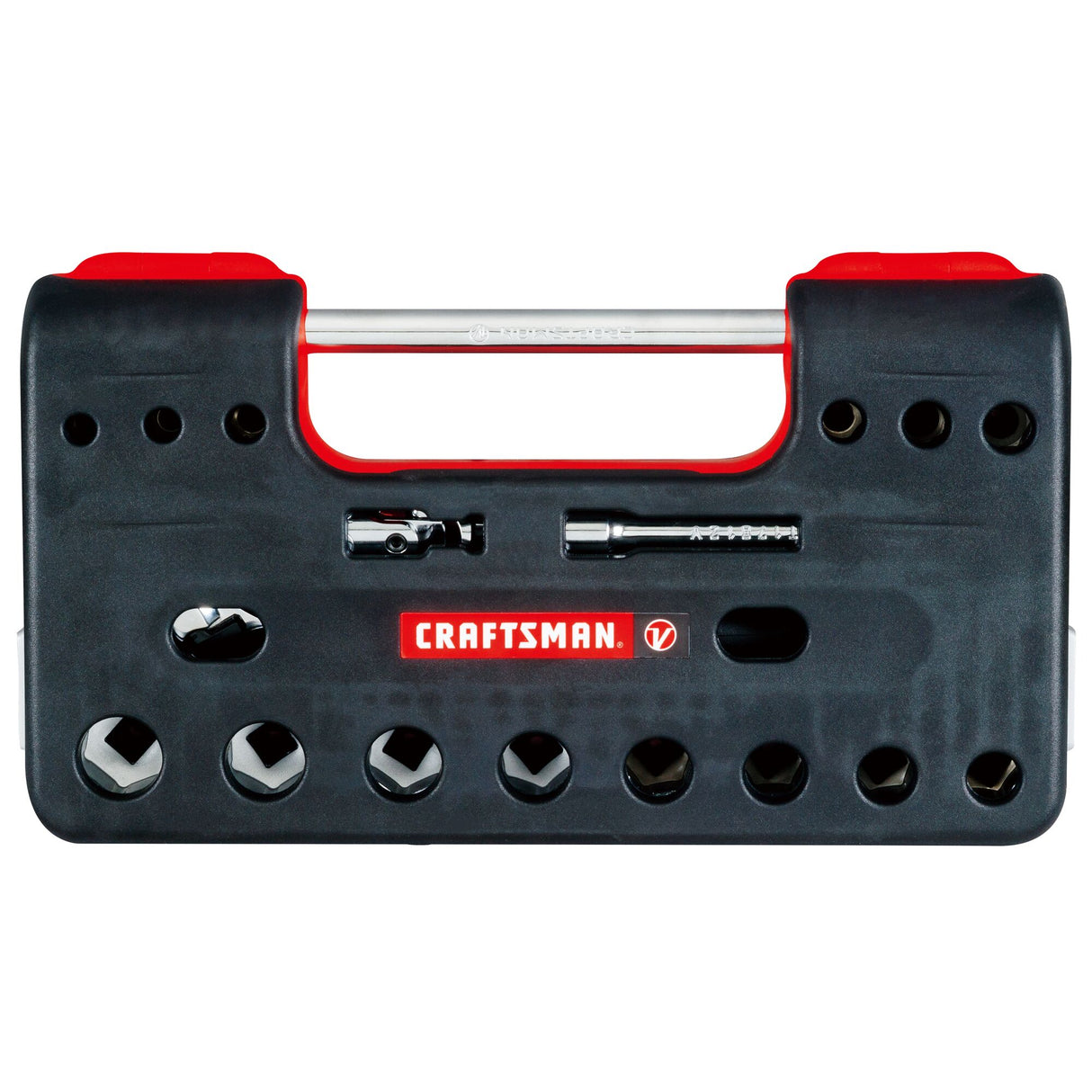 V-Series 3/8-in Drive Metric Shallow Socket Set (18-Pieces) CMMT45753V