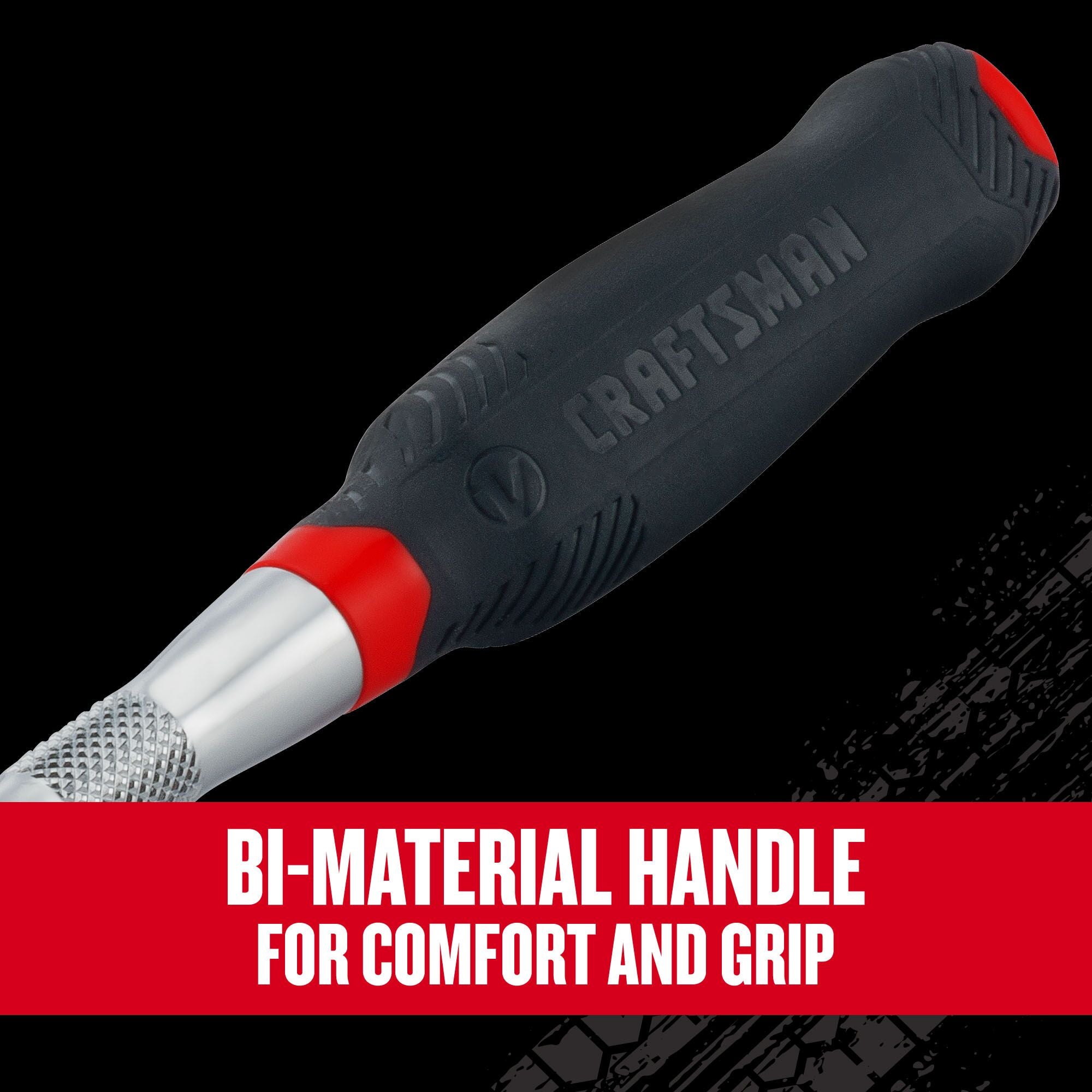 V-Series 2-Piece 96-Tooth 3/8-in; 1/2-in Drive Comfort Grip Handle