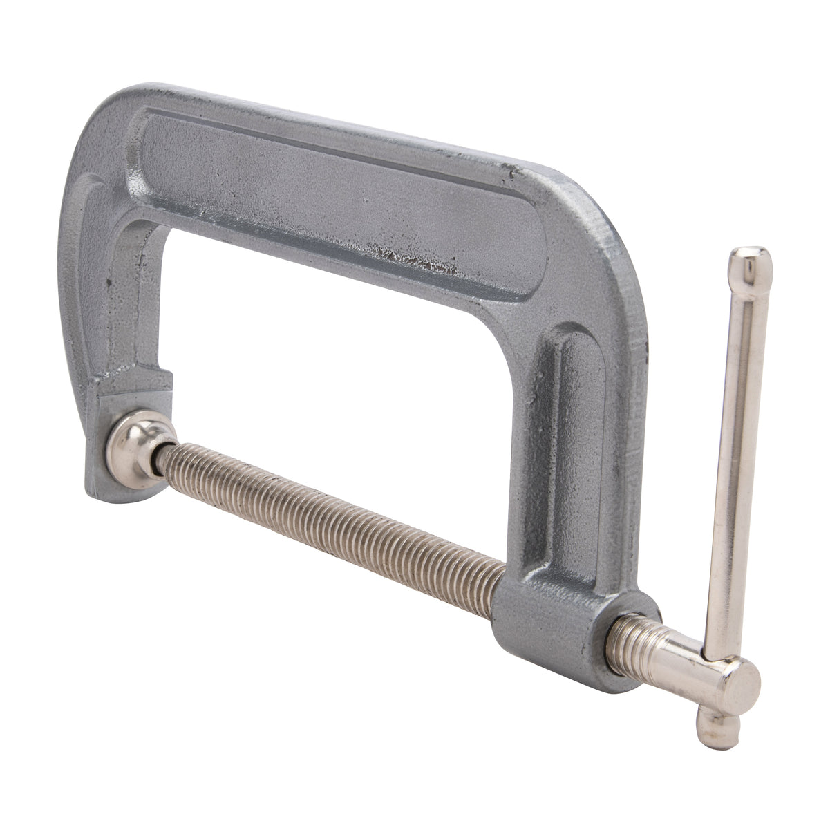 Welding Clamp, Silver, Ideal for Woodworking and Metalworking, Resists Welding Splatter, Swivel Pads for Even Clamping KH906