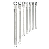 V-Series 7-Piece Set Metric Flexible Head Ratchet Wrench CMMT87410V