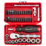 V-Series 1/4-in Drive Metric Shallow Socket Set (38-Pieces) CMMT45751V