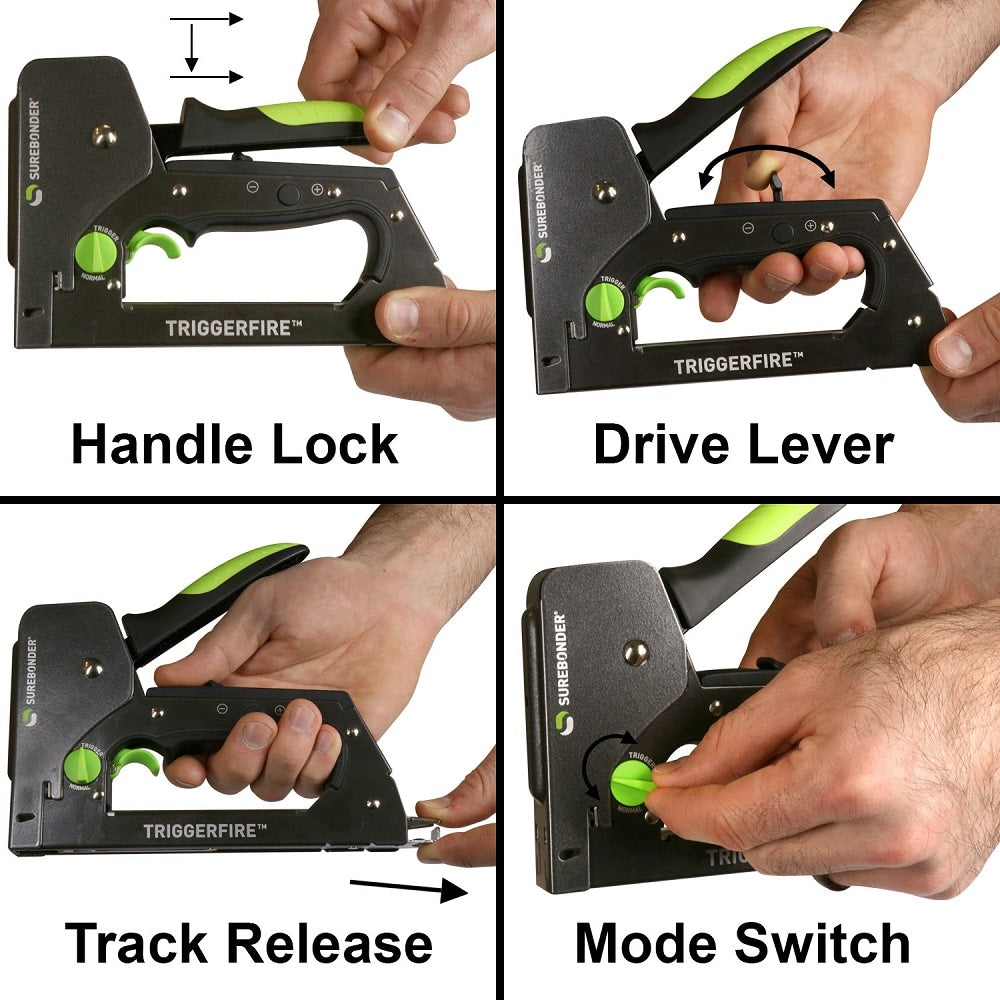 TriggerFire Heavy Duty Manual Staple Gun 5625