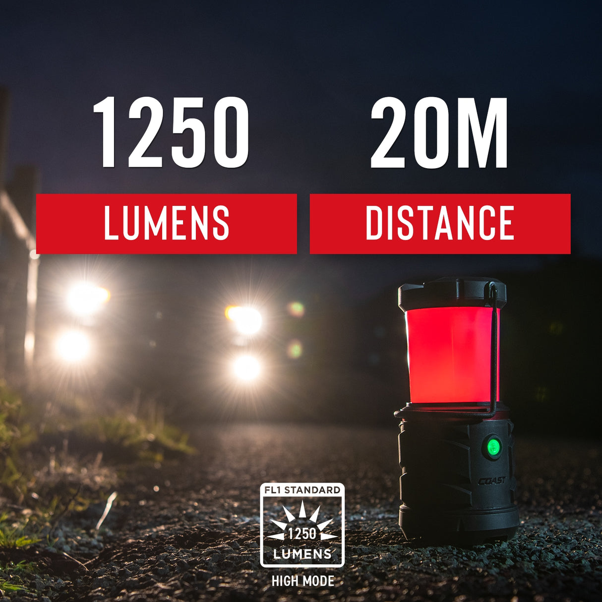 EAL22 1250-Lumen LED Camping Lantern 30231