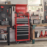 2000 Series 26-in W x 24.7-in H 4-Drawer Steel Tool Chest (Red) CMST98267RB