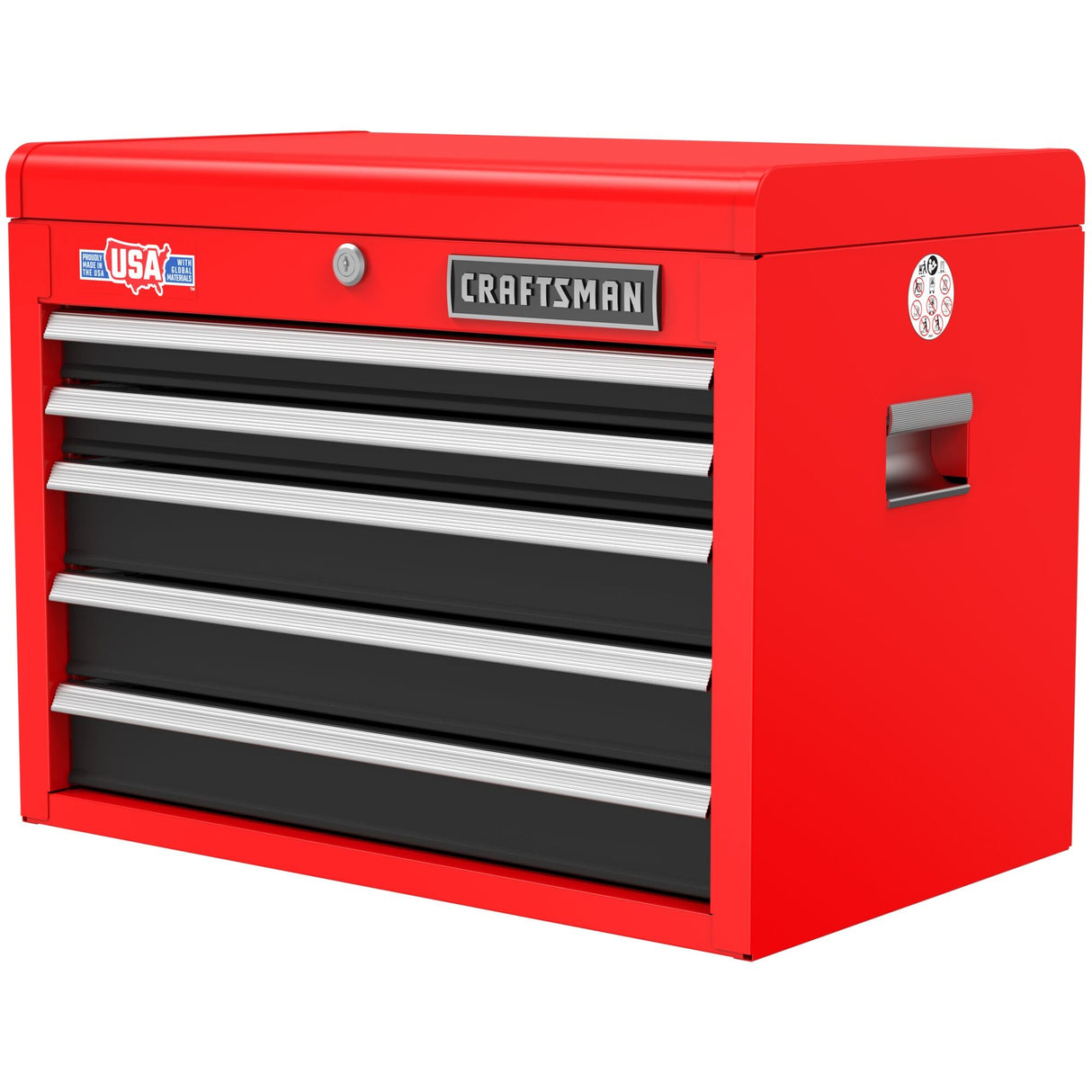 2000 Series 26-in W x 19.75-in H 5-Drawer Steel Tool Chest (Red) CMST98263RB