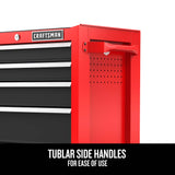 2000 Series 26.5-in W x 34-in H 5-Drawer Steel Rolling Tool Cabinet (Red) CMST98264RB