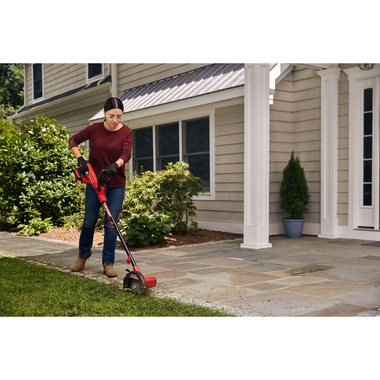 V20 7.5-in Handheld Battery Lawn Edger (Battery Not Included) CMCED400B