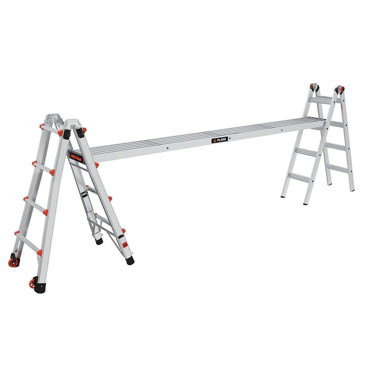 Aluminum 0.25-ft H x 10-ft L Ladder Plank 500-lb 15210