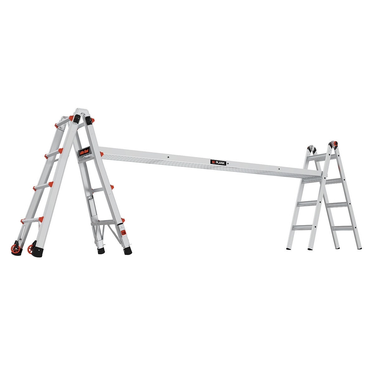 Aluminum 0.25-ft H x 10-ft L Ladder Plank 500-lb 15210