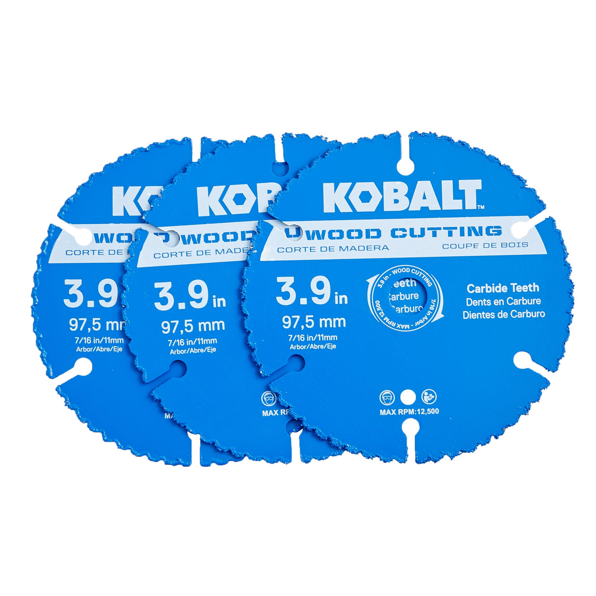 4-in Rough Finish High-speed Steel Circular Saw Blade Set (3-Pack) KOB-KMCA 3WCB-03