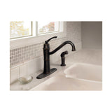 Kitchen Faucet Wetherly Mediterranean Bronze High Arc 87999BRB