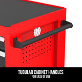 2000 Series 52-in W x 37.5-in H 10-Drawer Steel Rolling Tool Cabinet (Red) CMST98273RB