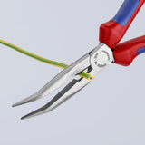 Cutting Pliers, 8-Inch Red Plastic Handle, Chrome Vanadium Steel Blade 26 22 200