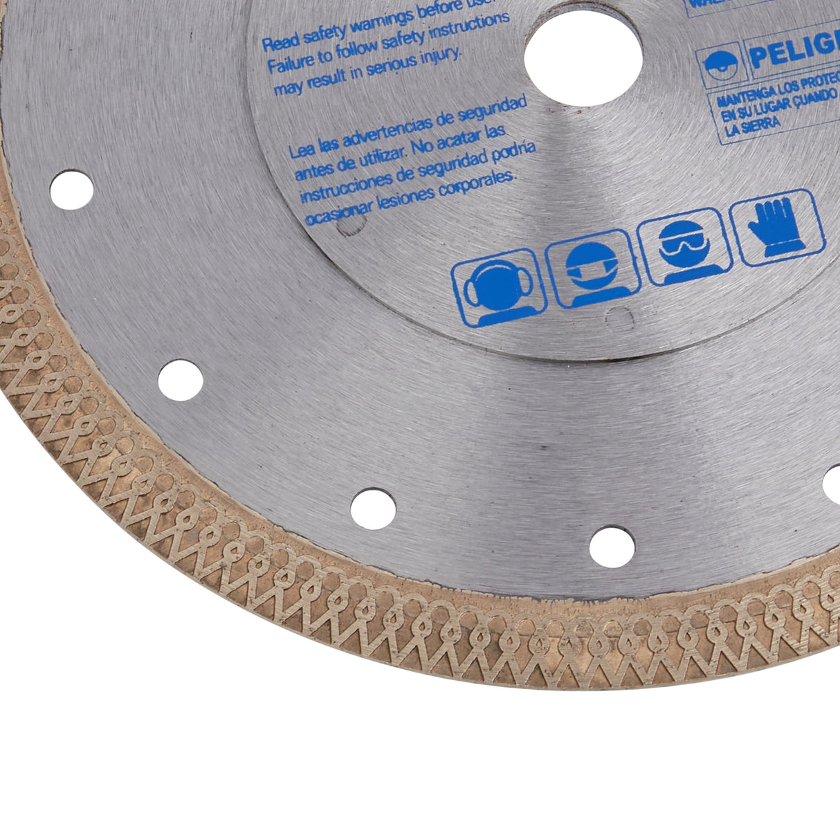 CTM07P 7-in Wet Turbo Rim Diamond Saw Blade CTM07P