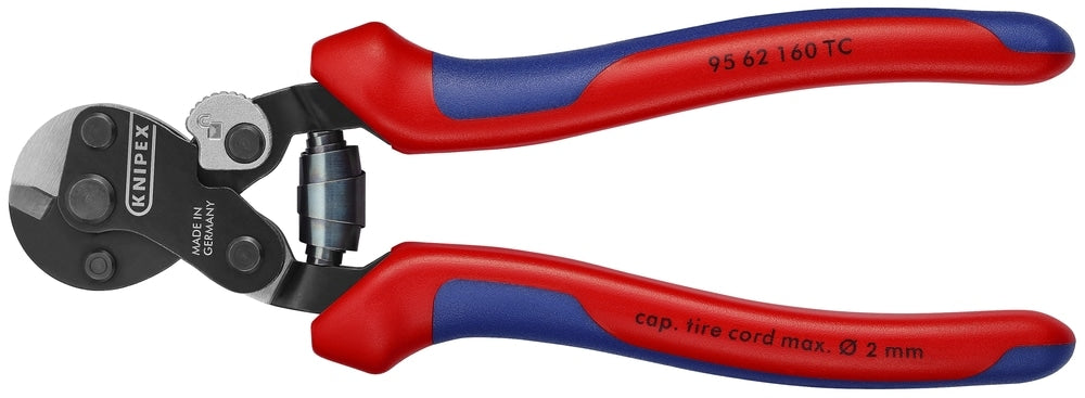 6.25-In Construction Cutting Pliers, Red Handle, Steel Blade, Compact Size, Lightweight 95 62 160 TC