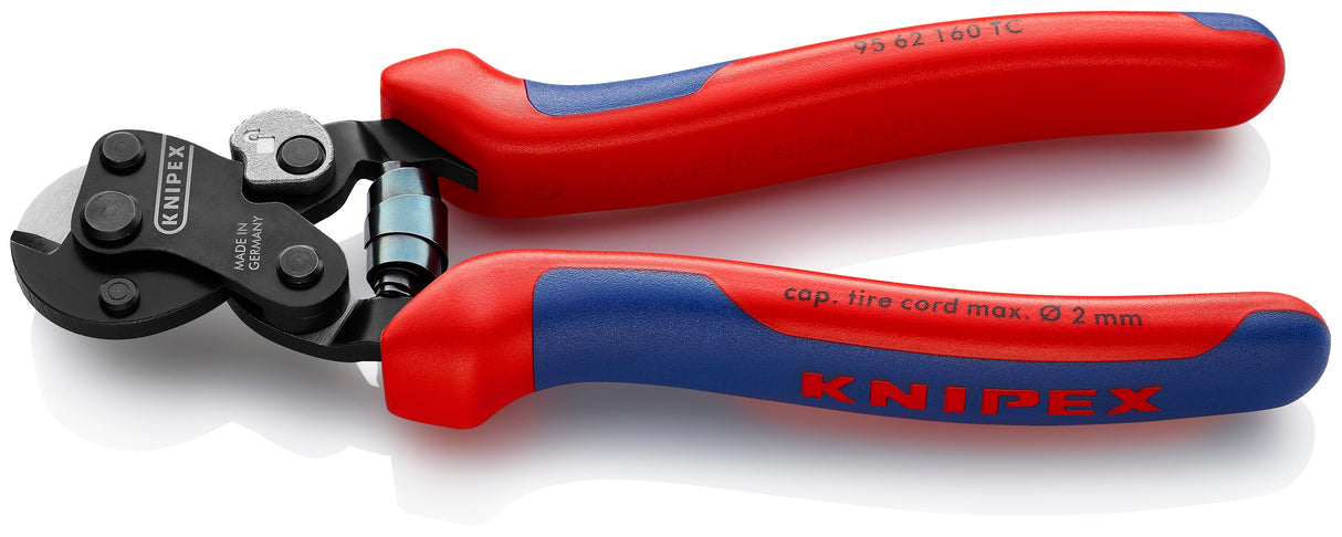 6.25-In Construction Cutting Pliers, Red Handle, Steel Blade, Compact Size, Lightweight 95 62 160 TC