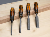 4-Pack Woodworking Chisels Set 70541