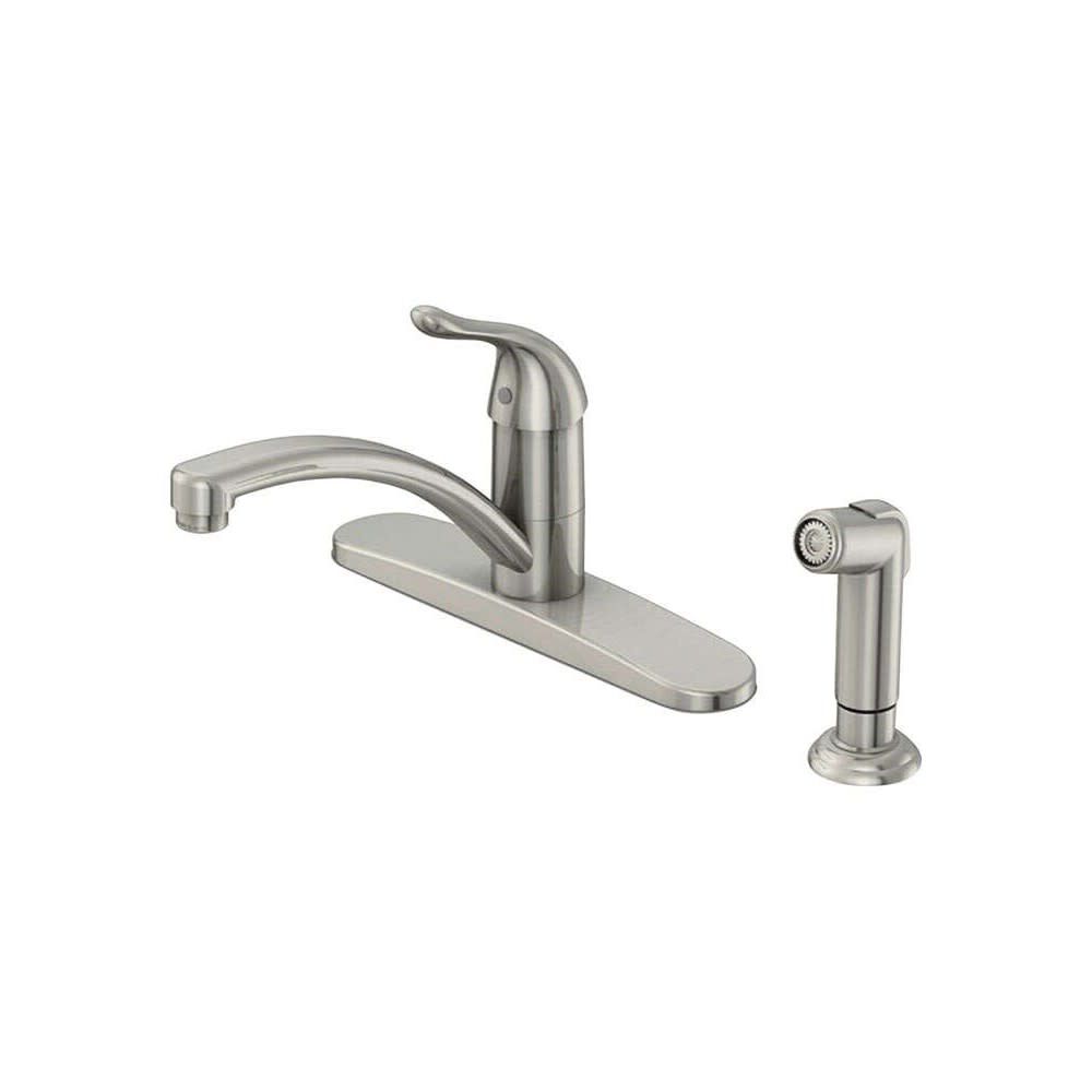 Pacifica Kitchen Faucet One Handle Brushed Nickel 67534-1004